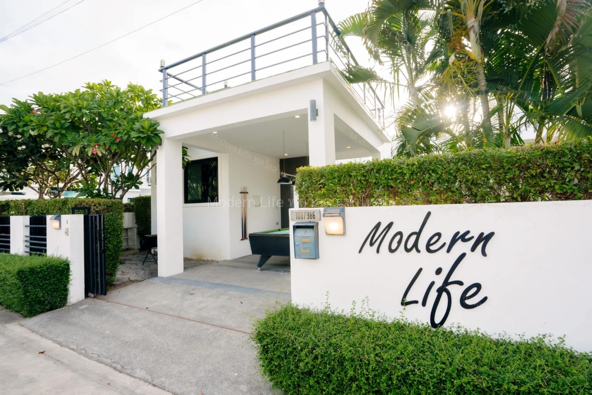 แกลเลอรี่ Modern Life Pool Villa หัวหิน