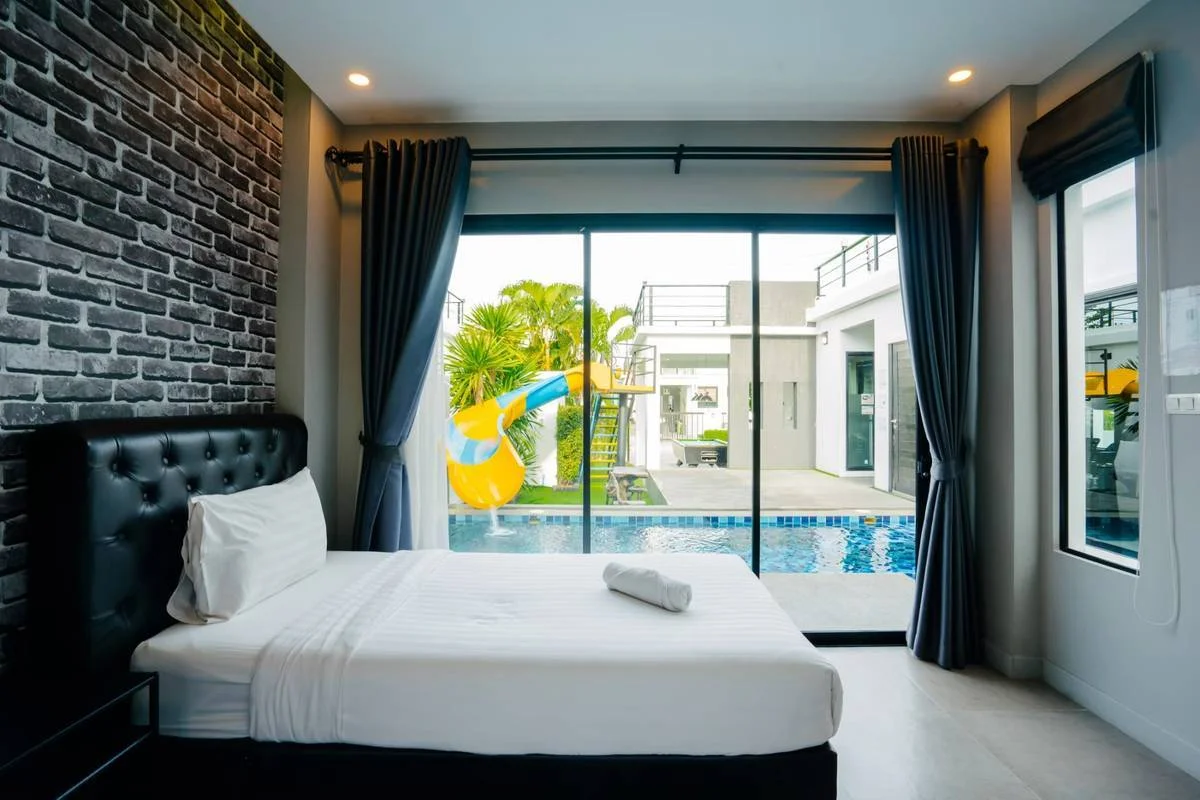 มุมมองบ้านพัก Modern Life Pool Villa